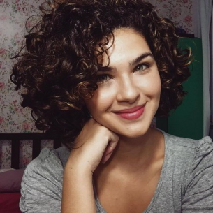 short curly hair